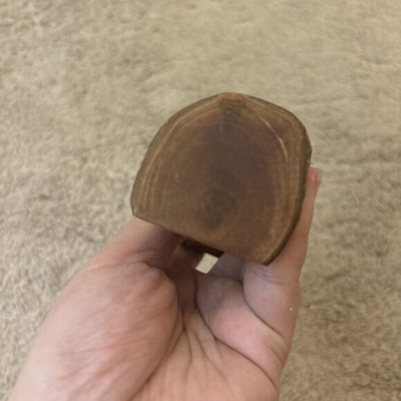 Unique Solid Wooden Miniature Doll decor furniture handmade Bench - Picture 7 of 10